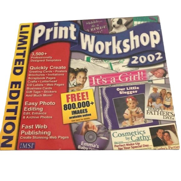 Print Workshop 2002 Limited Edition - CD - Picture 1 of 9